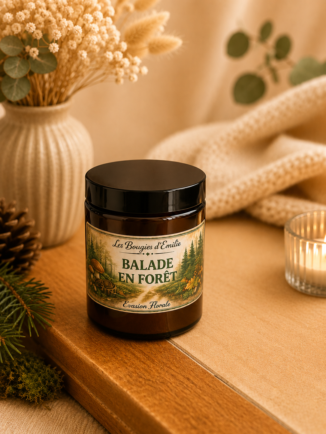 Bougie balade en forêt 🌳 150g