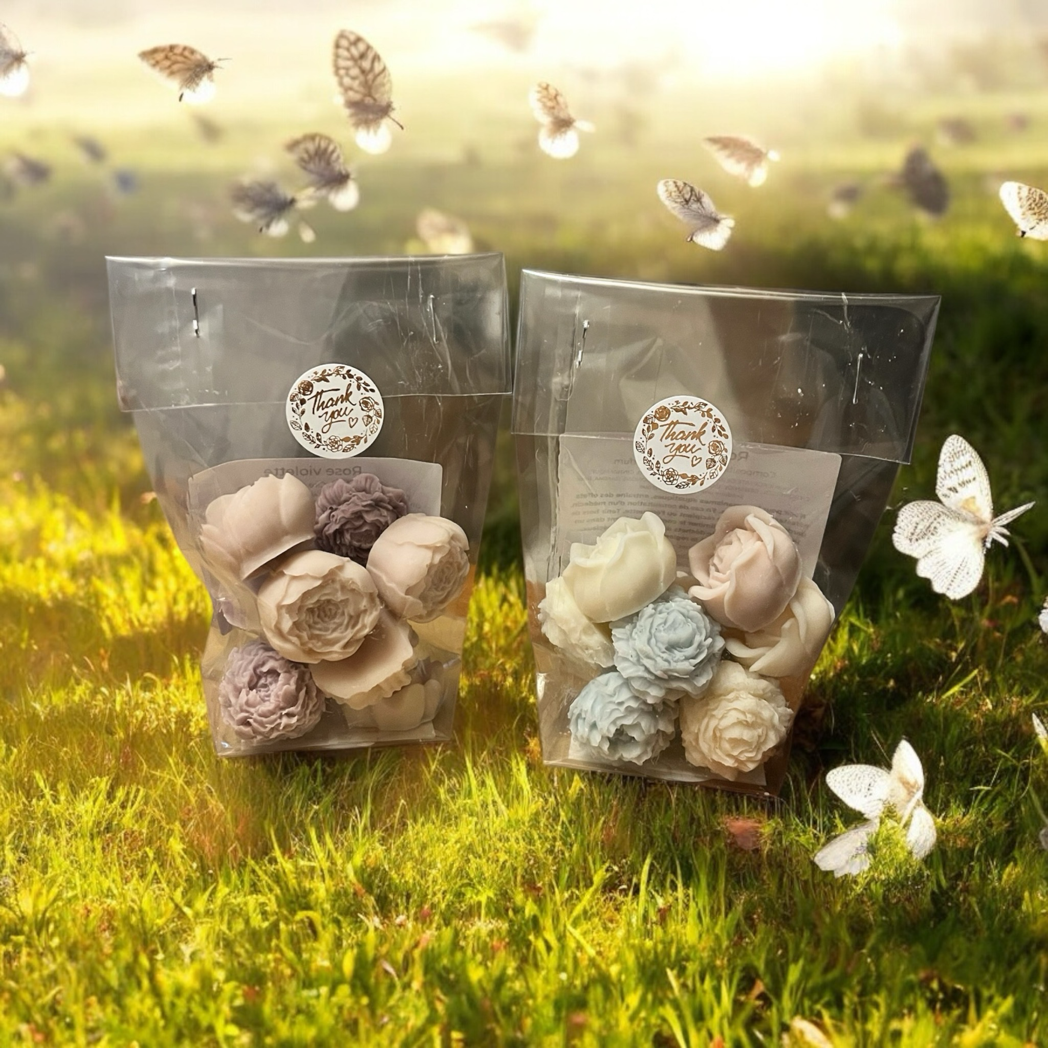 Lot de 10 Fondants fleurs 🌸