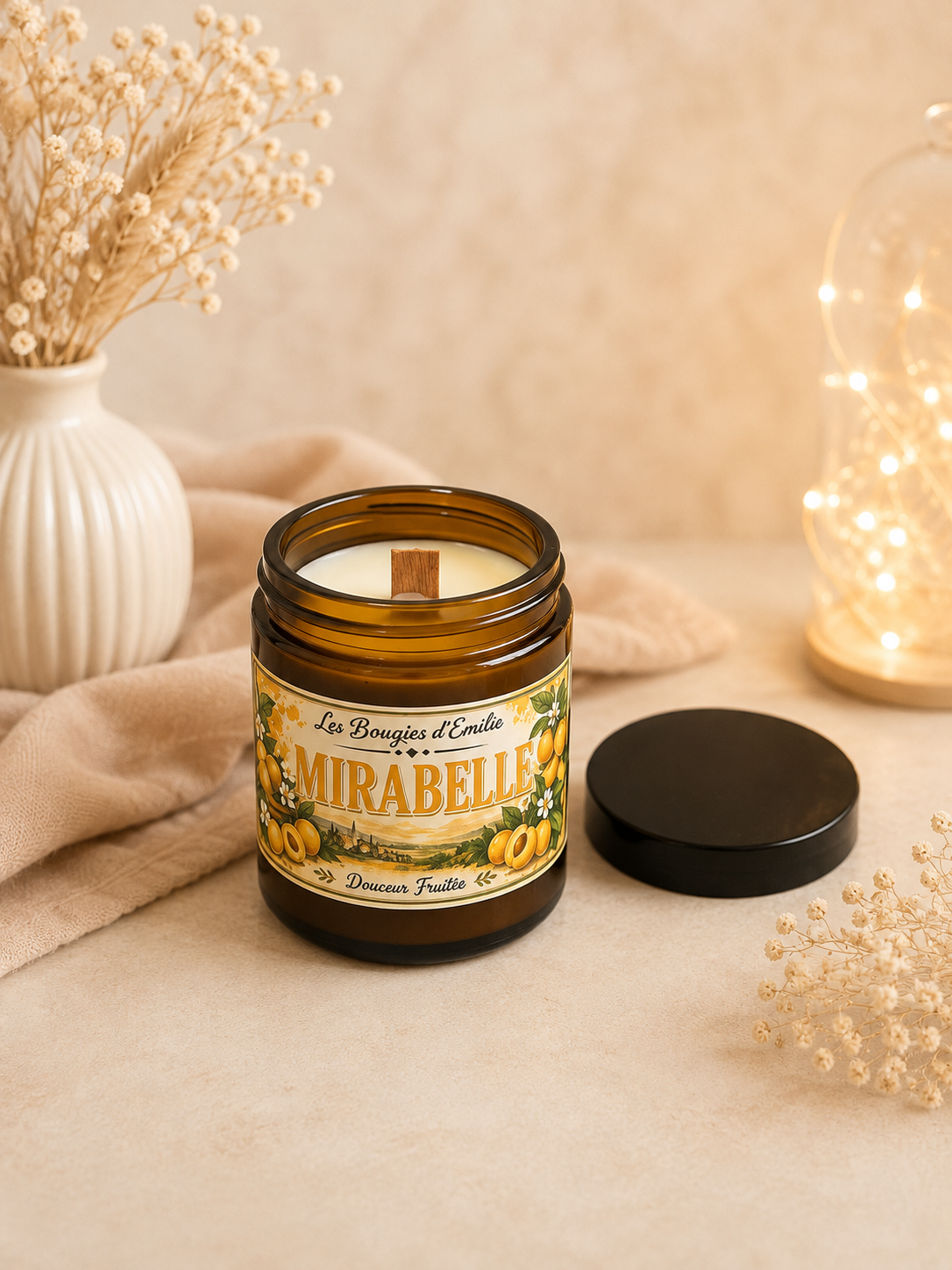 Bougie mirabelle 150g