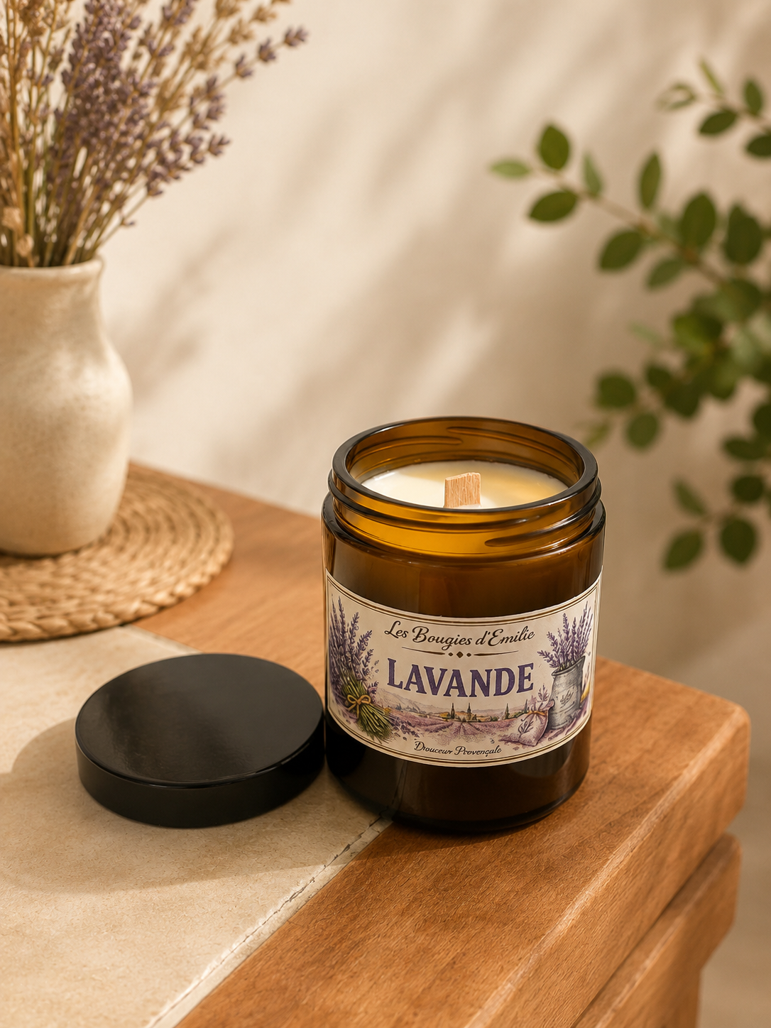 Bougie lavande 150g