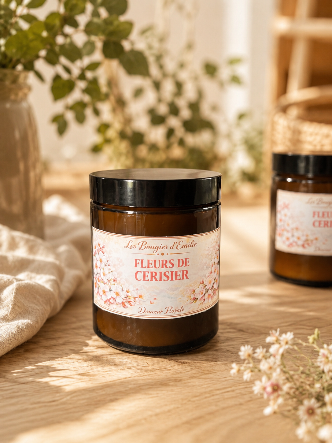 Bougie fleurs de cerisier 150g