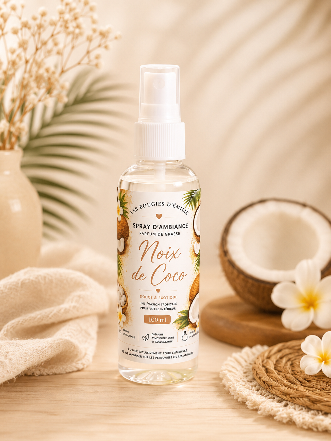 Spray d’Ambiance noix de coco