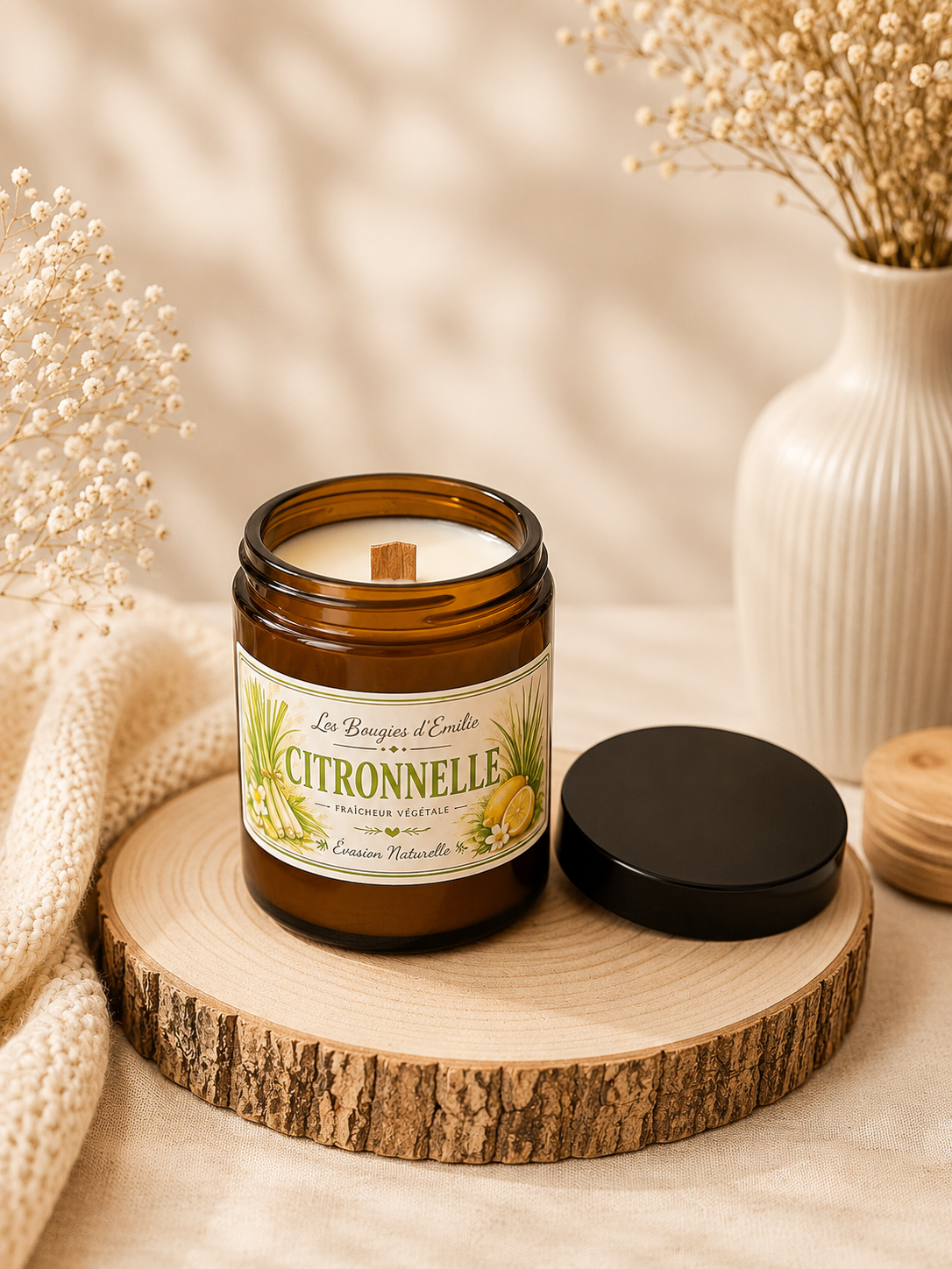 Bougie citronnelle 150g