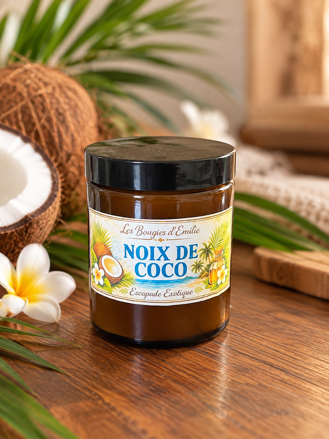 Bougie noix de coco 150g